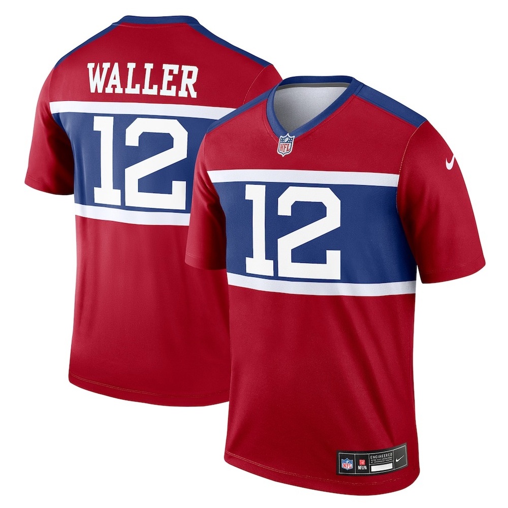 New York Giants Darren Waller Nike Red Legend Player Performance Top